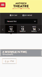 Mobile Screenshot of antiochtheatre.com